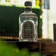 Home 12 Bottle of Casa Mexico Cristalino Tequila on a table