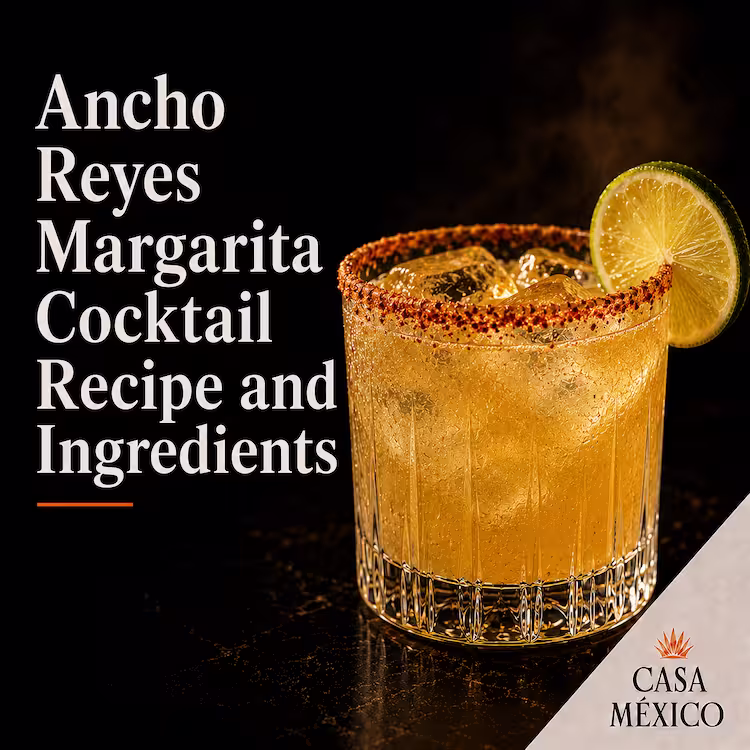 Ancho Reyes Margarita Cocktail Recipe and Ingredients