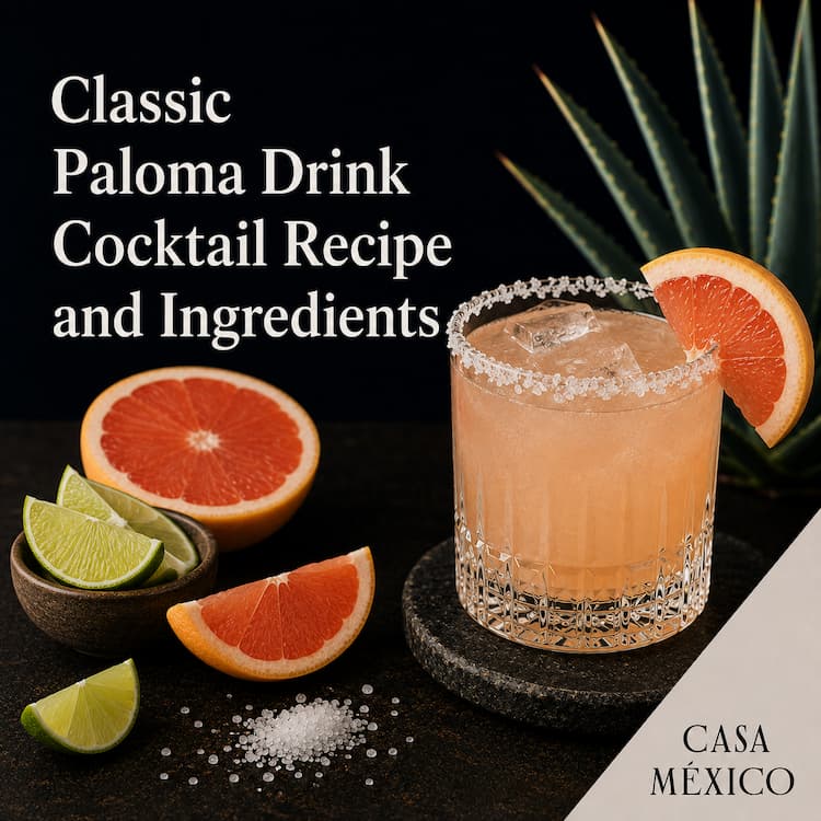 Classic Paloma Cocktail Recipe and Ingredients
