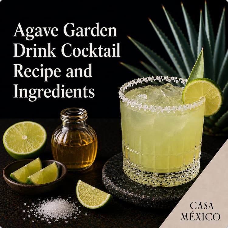 Agave Garden Cocktail Recipe and Ingredients