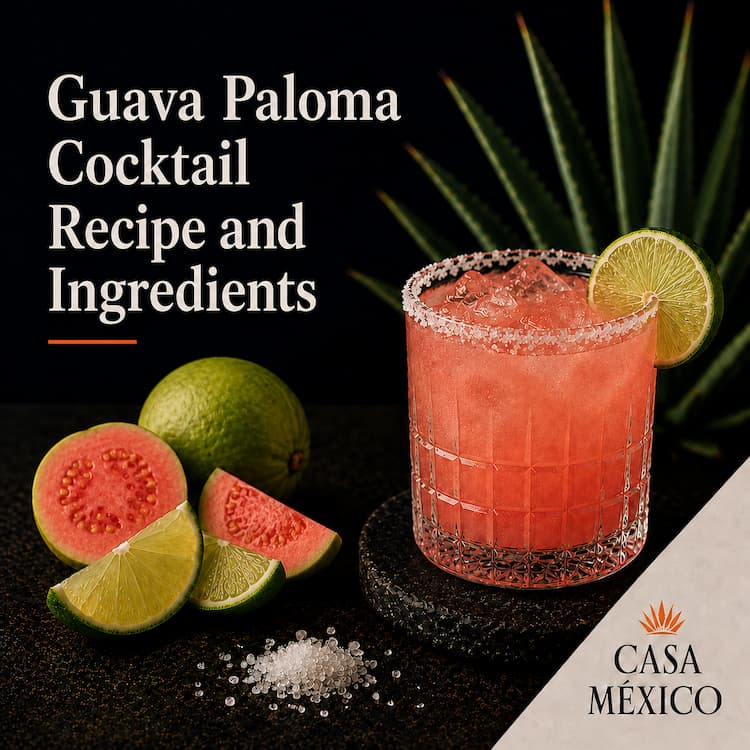 Guava Paloma Cocktail Recipe and Ingredients