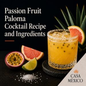 Passion Fruit Paloma Cocktail Recipe and Ingredients 2 Passion Fruit Paloma Cocktail Recipe and Ingredients