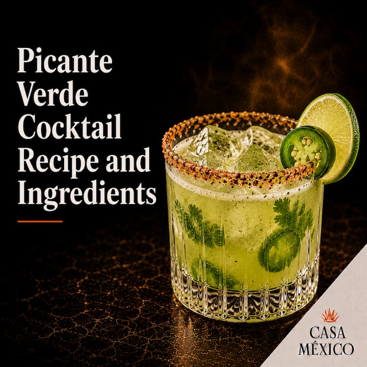 Picante Verde Cocktail Recipe and Ingredients