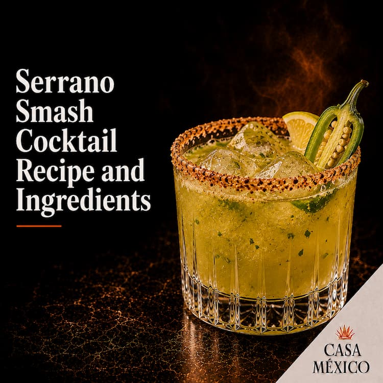 Serrano Smash Cocktail Recipe and Ingredients
