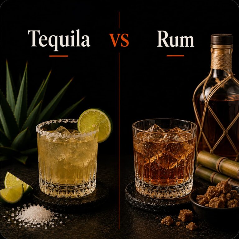 Tequila vs Rum