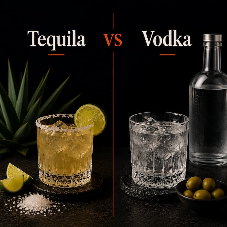 Tequila vs Vodka