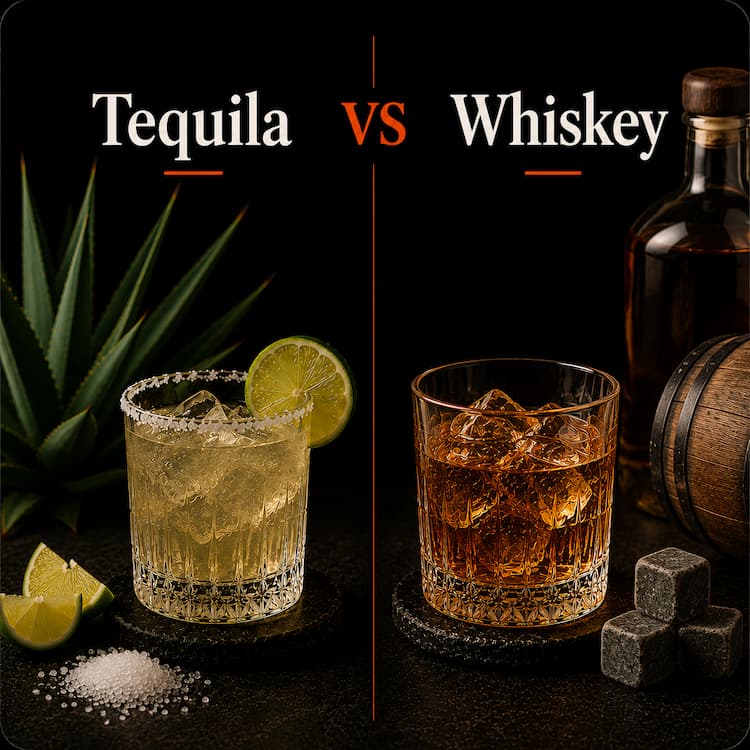 Tequila vs Whiskey