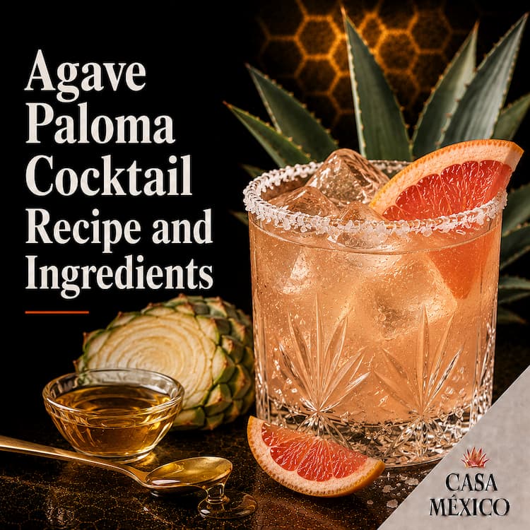 Agave Paloma Cocktail Recipe and Ingredients