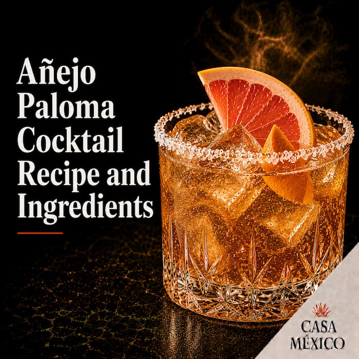 Añejo Paloma Cocktail Recipe and Ingredients