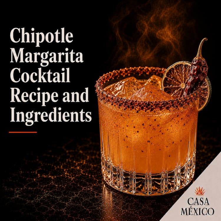 Chipotle Margarita Cocktail Recipe and Ingredients