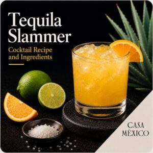Tequila Slammer Cocktail Recipe and Ingredients