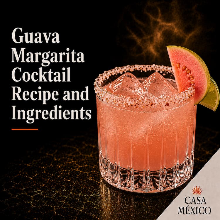 Guava Margarita Cocktail Recipe and Ingredients