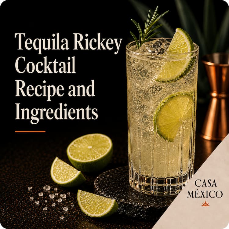 Tequila Rickey Cocktail Recipe and Ingredients