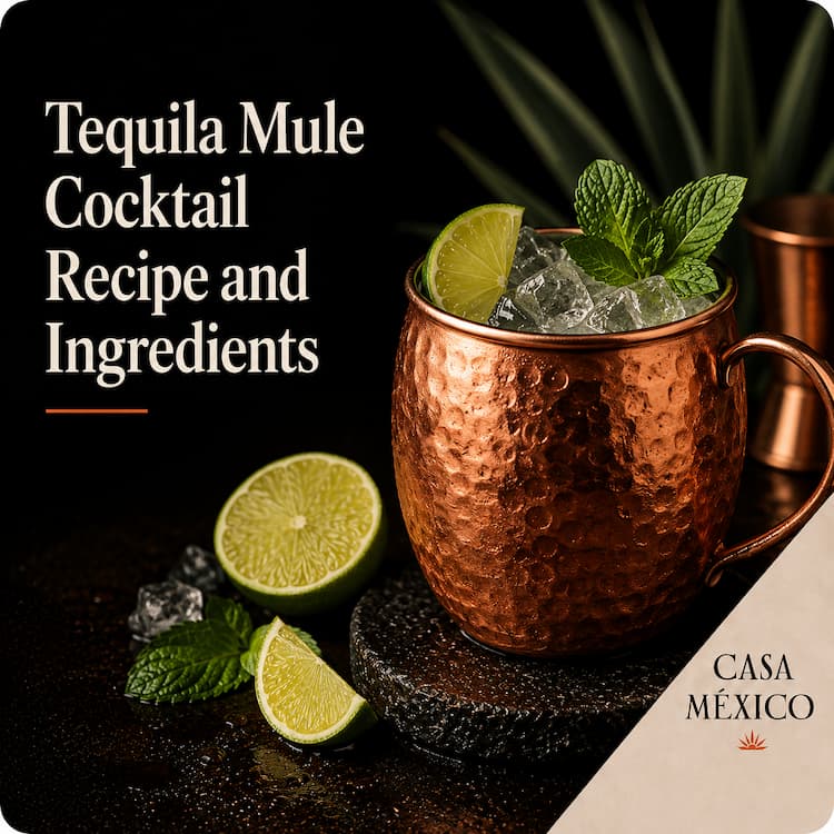 Tequila Mule Cocktail Recipe Ingredients