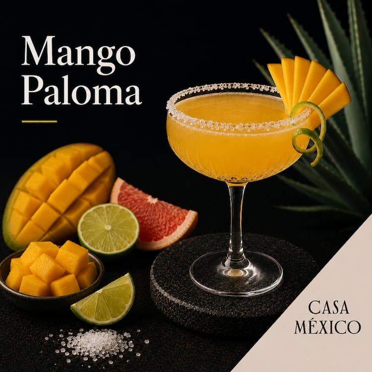 Mango Paloma Cocktail Recipe and Ingredients