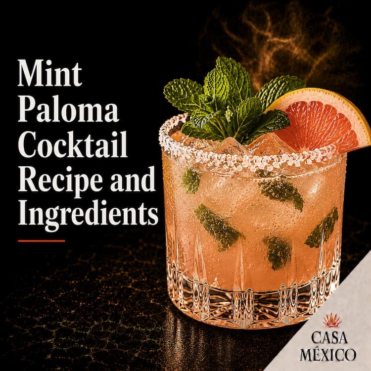 Mint Paloma Cocktail Recipe and Ingredients