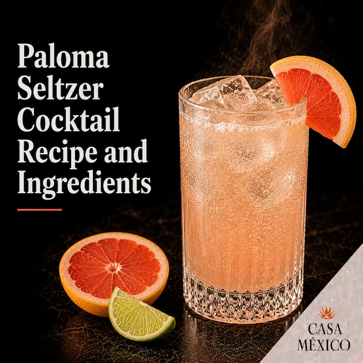 Paloma Seltzer Cocktail Recipe and Ingredients