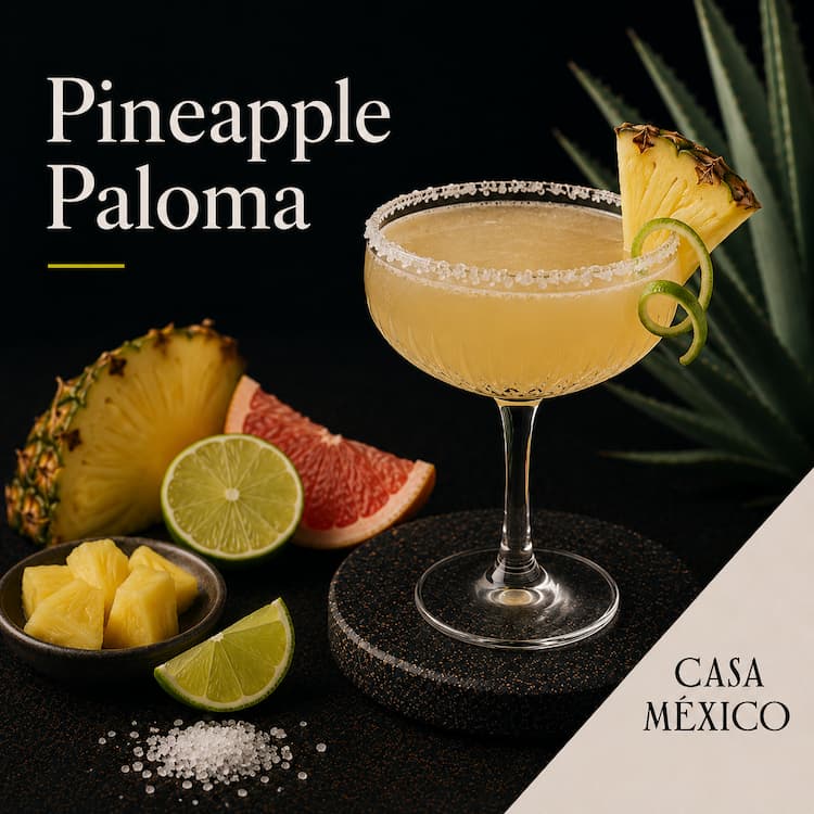 Pineapple Paloma Cocktail Recipe and Ingredients