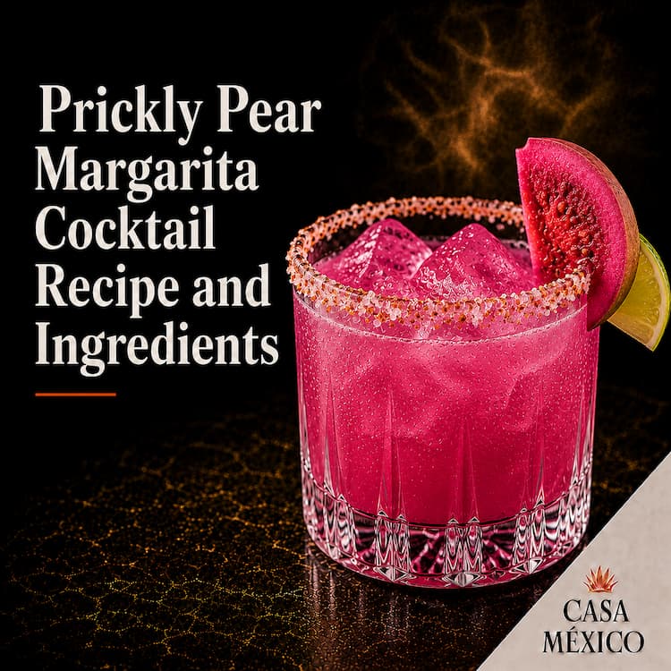 Prickly Pear Margarita Cocktail Recipe and Ingredients