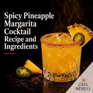 Spicy Pineapple Margarita Cocktail Recipe and Ingredients 5 Spicy Pineapple Margarita Cocktail Recipe and Ingredients