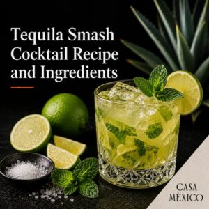 Tequila Smash Cocktail Recipe and Ingredients