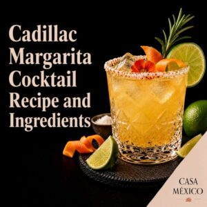 Cadillac Margarita Cocktail Recipe and Ingredients