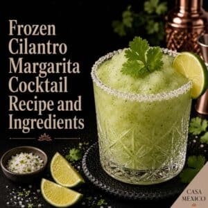 frozen cilantro margarita