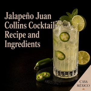 Jalapeño Juan Collins Cocktail Recipe and Ingredients 2 Jalapeño Juan Collins Cocktail Recipe and Ingredients
