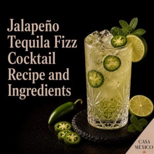 Jalapeño Tequila Fizz Cocktail Recipe and Ingredients 2 Jalapeño Tequila Fizz Cocktail Recipe and Ingredients