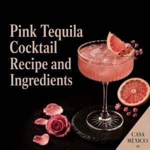 Pink Tequila Cocktail Recipe and Ingredients