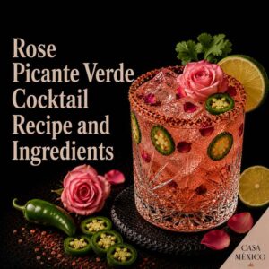 Rose Picante Verde Cocktail Recipe and Ingredients