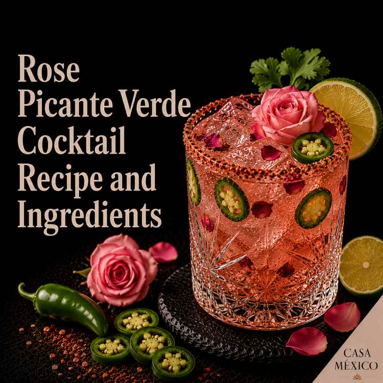 Rose Picante Verde Cocktail Recipe and Ingredients