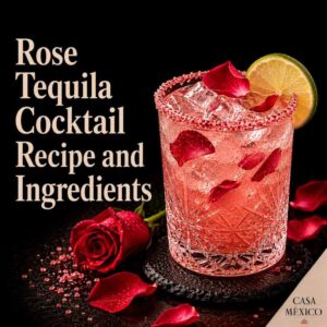 Rose Tequila Cocktail Recipe and Ingredients