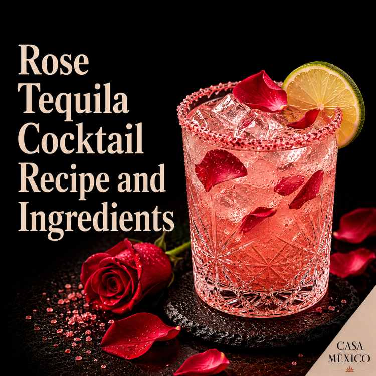 Rose Tequila Cocktail Recipe and Ingredients