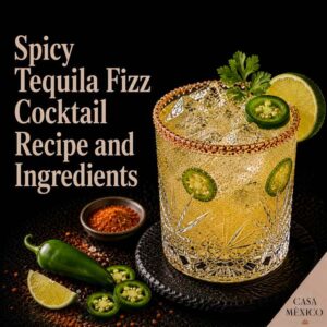 Spicy Tequila Fizz Cocktail Recipe and Ingredients 2 Spicy Tequila Fizz Cocktail Recipe and Ingredients