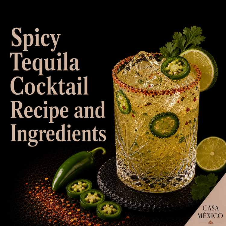 Spicy Tequila Cocktail Recipe and Ingredients