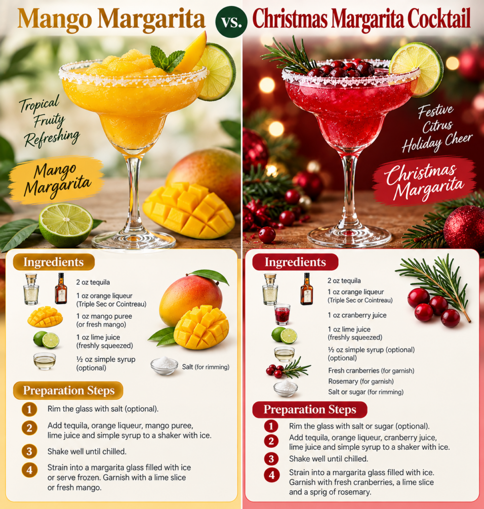 X Christmas Margarita Recipe